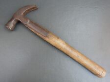 Vintage strapped claw hammer old tool picture