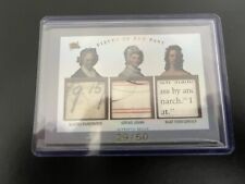 2023 PIECES OF THE PAST TRIPLE RELIC MARTHA WASHINGTON LINCOLN ADAMS 20/50 picture