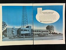 Westinghouse Radio Magazine Ad 10.75 x 13.75 Moore & White Machine picture