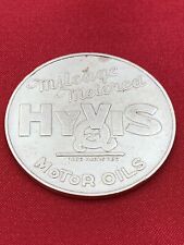 Hyvis Motor Oils Token Oil Coin Advertising Mileage Metered Vintage 20-1783 picture