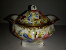 Hammersley Bone China Queen Anne Sugar Container With Lid England 1930 1940 Tea picture