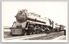 Baltimore & Ohio Railroad Locomotive 5600, Vintage RPPC Real Photo Postcard picture