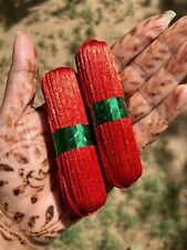 2 Pc Indian RED SILK Mauli kalawa Moli Kalaya Religious Wrist Band  picture