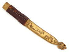 Antique Fine Quality Carved Finish Norwegian PUUKKO Knife Dagger picture