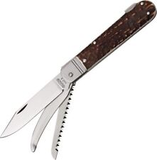 Mikov Fixir Brown Leather Belt Sheath Folding Knife - V501022 picture