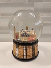 RARE Burberry London England Musical Snow Globe Three Jays Imports picture