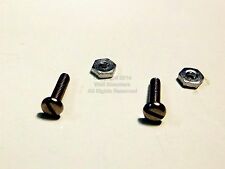 Victor No.2 Reproducer (2) Sets Balance Spring Tension Screw & Nut Hardware Part picture