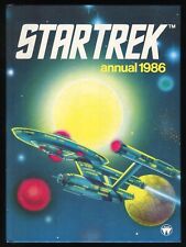 Star Trek Annual 1986 UK Hardcover HC HB Reprints Goldkey TOS Captain Kirk Spock picture