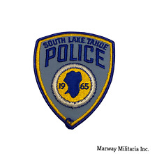 Obsolete South Lake Tahoe Police 1965Patch (Invp83) picture