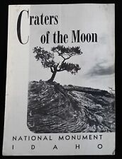 CRATERS OF THE MOON 1950-VINTAGE NATIONAL MONUMENTS, BROCHURES, GUIDES 1929-1979 picture