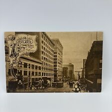 Vintage Postcard Seattle’s Golden Potlatch Festival, Second Ave. Street Scene picture