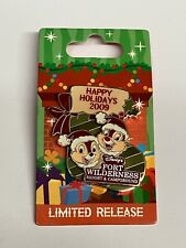2009 Happy Holidays Disney CHIP N DALE Fort Wilderness Resort Limited Release picture