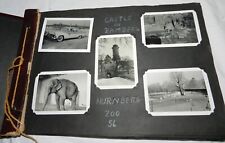 Vintage Photograph Album with 377 Photos - Military + Family related - 1956 picture