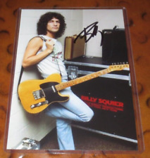 Billy Squier singer guitarist signed autographed photo In the Dark Stroke picture