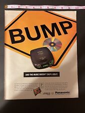 Vintage Panasonic Car/Portable CD Player Magazine Advertisement early 1990s picture