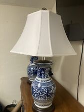 chinoiserie lamp pair antique picture