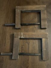 Antique Wooden Screw Clamps picture