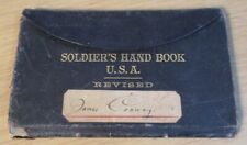 VTG 1890's SPANISH American WAR 'Soldier's HAND BOOK' Named CALVARY Soldier~(G) picture