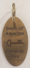 Vintage Bank of America Central Key Keychain picture