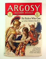 Argosy Part 3: Argosy All-Story Weekly Nov 24 1928 Vol. 199 #4 VG/FN 5.0 picture