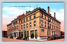 Hopkinsville KY-Kentucky, Latham Hotel, Advertising, Antique Vintage Postcard picture