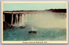 Tarrapin Point Maid Mist Steamer Boat Niagara Falls Ontario Canada VNG Postcard picture