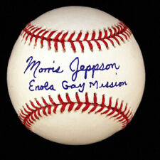 ENOLA GAY CREW (MORRIS JEPPSON) - ANNOTATED BASEBALL SIGNED picture