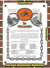 METAL SIGN - 1903 Oldsmobile The Best Thing on Wheels - 10x14 Inches picture