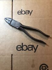 ANTIQUE VOM CLEFF & CO. LINESMAN PLIERS FAIR/GOOD CONDITION 8” Overall Germany  picture