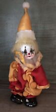 Vintage Porcelain Clown Jester Figurine picture