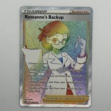 Roseanne's Backup 180/172 Rainbow Secret Rare  Brilliant Stars NM Pokemon Card picture