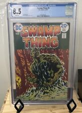 Swamp Thing #9 CGC 8.5 White PGS 1974 DC Bernie Wrightson Iconic Cover picture