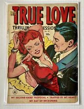 My True Love Thrilling Confessions #67 1.5 FR/GD 1950 SCARCE HTF WALLY WOOD Rare picture