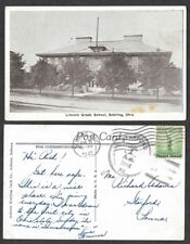1942 Ohio Postcard - Sebring - Lincoln Grade School  picture