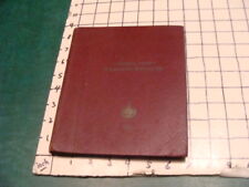 Original 1961 Universal Exempt NARCOTIC REGISTER -- FILLED OUT w name and drugs picture