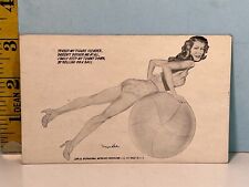 Corp '46 Intl. Mutoscope Meyer Levin Pinup Card 💥 picture