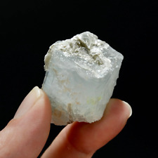 148ct Raw Gem Aquamarine Beryl Crystal Specimen Muscovite Matrix, Pakistan d3 picture