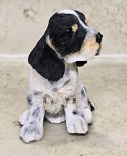 COUNTRY ARTISTS COCKER SPANIEL PUPPY (BLACK & WHITE ) 02013 3.5