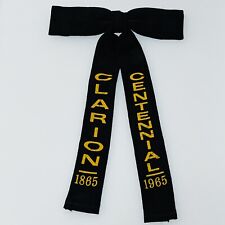 1865 - 1965 Clarion Iowa IA Centennial 100 Year Souvenir Bow Tie Patent Clasp Co picture
