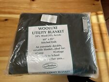 Vintage Wooluxe Utility Blanket Chatham New Sealed picture
