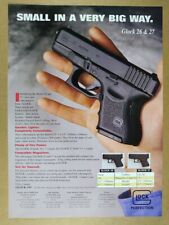 1996 Glock 26 & 27 Pistols vintage print Ad picture