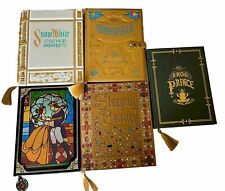 Disney Classic Princess StoryBook Journal Set Cinderella,Snow,Tiana, Aurora,Bell picture