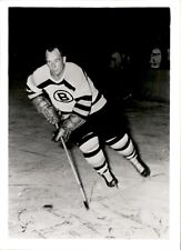 PF28 Original Photo ORVAL TESSIER 1955 & 1960 BOSTON BRUINS NHL HOCKEY CENTER picture