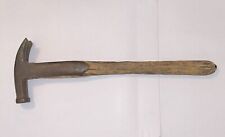 Antique Early 18th-19th Century Hand Forged Touchmark Strapped Claw Hammer picture
