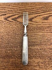 White Star Line RMS Olympic Titanic 1st Class Elkington Plate Fork with X mark picture