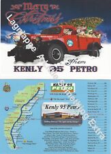 2017 KENLY 95 PETRO TRUCK STOP HOLIDAY CHRISTMAS POSTCARD KENLY NORTH CAROLINA picture