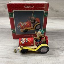 Enesco North Pole or Bust 1990 Treasury of Christmas Mouse in Car #562998 picture