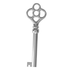 KY-3 Hollow Barrel Nickel Plated Replacement Skeleton Key for Pack Of 1 picture