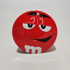 M&M's Brand Original Red Round 2013 Candy Box Tin Container picture