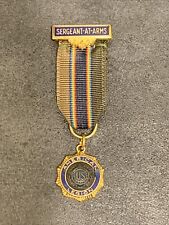 SERGEANT AT ARMS American Legion Pin 2.25 inches  picture